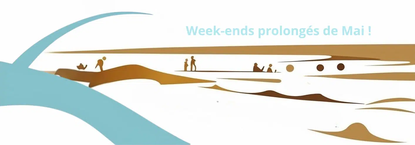 Profitez des week-ends prolongés de mai !