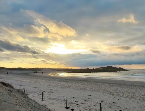 coucher de soleil la torche