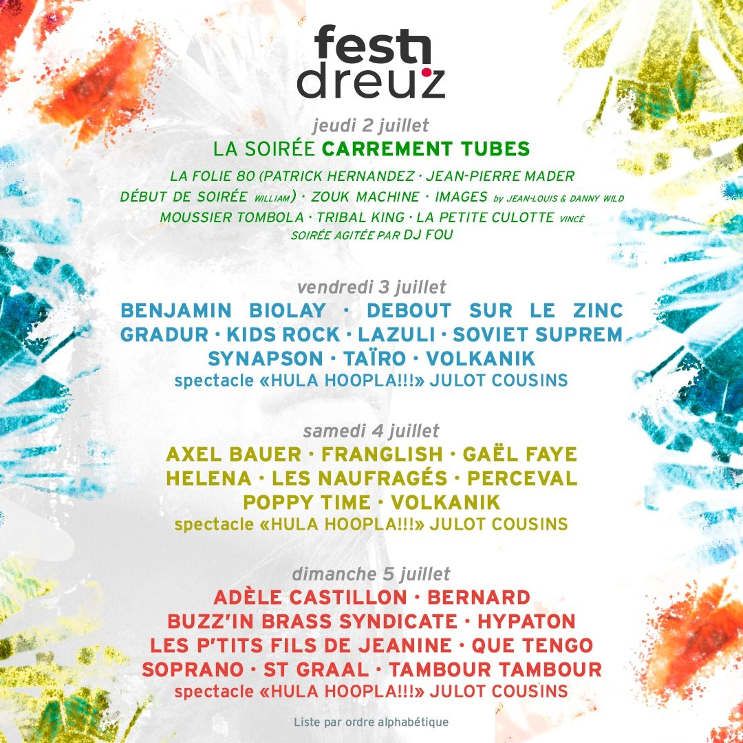 Programme-festidreuz-2026 programme festidreuz 2026