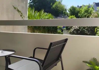 Salon de jardin sur balcon location Quimper